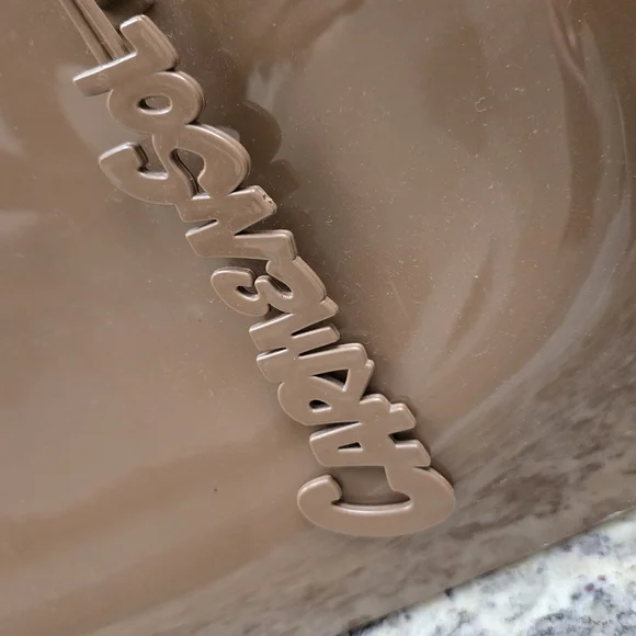 Carmen Sol Angelica Large Brown Tote Jelly Studded PVC Tote Bag. - Picture 11 of 16